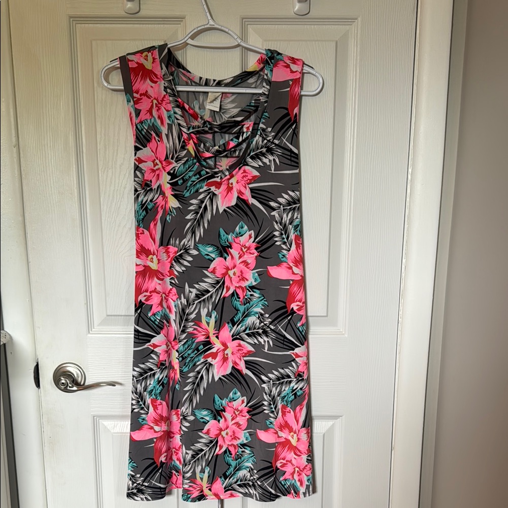 Sew In Love Tropical Floral Dress